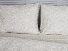 Простынь полуторная Ecotton Бязь Белый 40-0968
