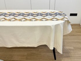 Раннер на стіл з водовідштовхувальної тканини 45x170 DUCK 25839-2