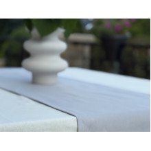 Table runner made of water-repellent fabric 45x170 DUCK, grey