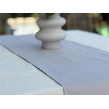 Table runner made of water-repellent fabric 45x170 DUCK, grey