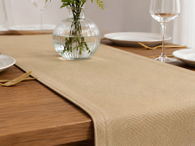 Раннер на стол из водоотталкивающей ткани 45x170 DUCK бежевый Beige