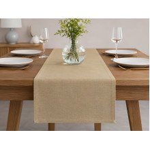 Раннер на стіл з водовідштовхувальної тканини 45x170 DUCK бежевий Beige