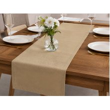 Раннер на стіл з водовідштовхувальної тканини 45x170 DUCK бежевий Beige
