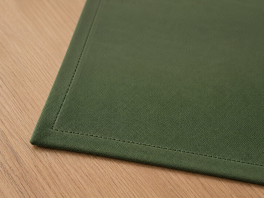 Table runner made of water-repellent fabric 45x170 DUCK 4057 Green