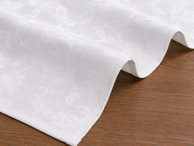 Textile table runner 45x170 white
