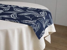 Раннер на стіл з водовідштовхувальної тканини 45x170 DUCK синій 2894-25 Blue