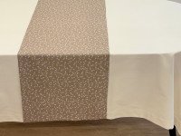 Table runner made of water-repellent fabric 45x170 DUCK V-10 Khave