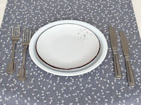 Раннер на стол из водоотталкивающей ткани 45x170 DUCK V-11 Grey