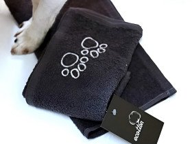 Set Dark Grey Paws (30x30+30x50)