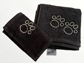 Set Dark Grey Paws (30x30+30x50)