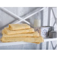 Полотенце махровое 50x90 Sun Желтое