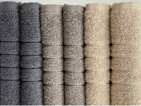 Полотенце махровое 50x90 Ecotton Antracite 420