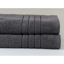 Полотенце махровое 70x140 Ecotton Antracite 420