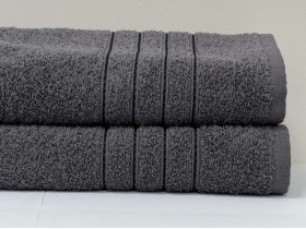 Полотенце махровое 70x140 Ecotton Antracite 420