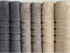 Полотенце махровое 50x90 Ecotton Antracite 420