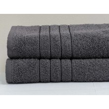 Рушник махровий 50x90 Ecotton Antracite 420