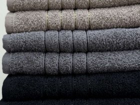 Полотенце махровое 70x140 Ecotton Antracite 420