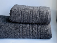 Полотенце махровое 70x140 Ecotton Antracite 550