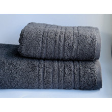 Полотенце махровое 50x100 Ecotton Antracite 550