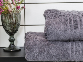 Полотенце махровое 50x100 Ecotton Antracite 550