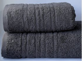Полотенце махровое 50x100 Ecotton Antracite 550