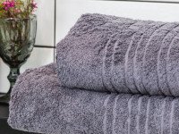 Полотенце махровое 70x140 Ecotton Antracite 550