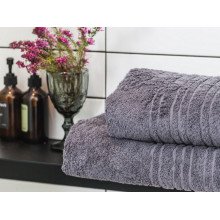 Полотенце махровое 50x100 Ecotton Antracite 550