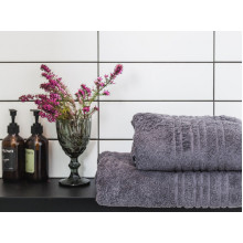 Полотенце махровое 50x100 Ecotton Antracite 550