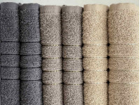Полотенце махровое 70x140 Ecotton Бежевое 420