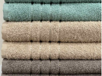 Полотенце махровое 70x140 Ecotton Бежевое 420