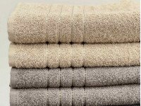 Полотенце махровое 50x90 Ecotton Бежевое 420