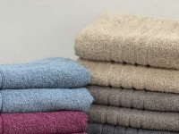 Полотенце махровое 50x90 Ecotton Бежевое 420
