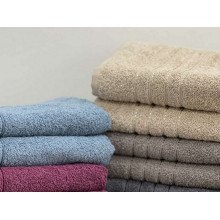 Полотенце махровое 50x90 Ecotton Бежевое 420