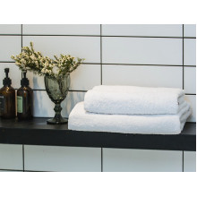 Полотенце махровое 70x140 Ecotton Белое 430