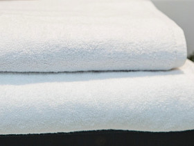 Полотенце махровое 70x140 Ecotton Белое 430