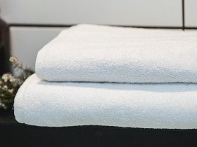Полотенце махровое 50x90 Ecotton Белое 430