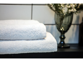 Полотенце махровое 70x140 Ecotton Белое 500