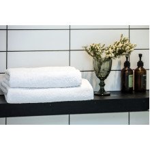 Рушник махровий 50x90 Ecotton Білий 500