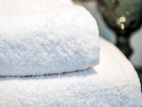 Полотенце махровое 70x140 Ecotton Белое 500