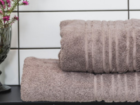 Полотенце махровое 50x100 Ecotton Cappuccino 550