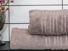 Полотенце махровое 70x140 Ecotton Cappuccino 550