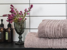 Полотенце махровое 50x100 Ecotton Cappuccino 550