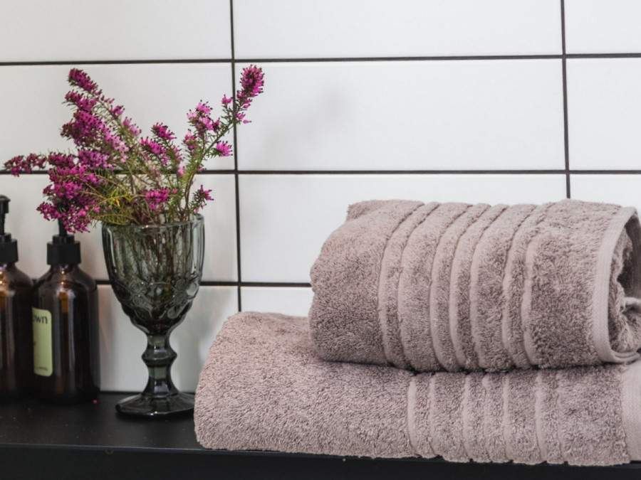 Полотенце махровое 70x140 Ecotton Cappuccino 550