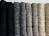 Полотенце махровое 70x140 Ecotton Черное 420