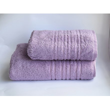 Рушник махровий 70x140 Ecotton Lilac 550