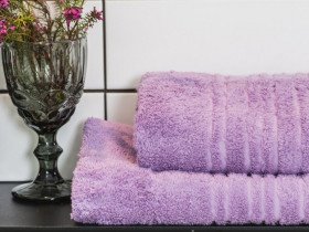 Полотенце махровое 50x100 Ecotton Lilac 550