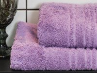 Рушник махровий 50x100 Ecotton Lilac 550