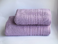 Рушник махровий 50x100 Ecotton Lilac 550