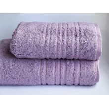 Рушник махровий 70x140 Ecotton Lilac 550