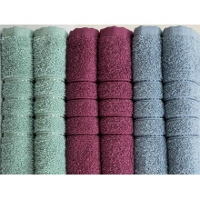 Полотенце махровое 50x90 Ecotton Малиновое 420